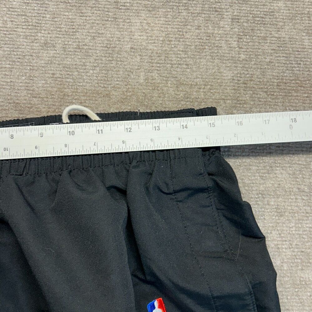 Utah Jazz Team Issue Warm Up Tearaway Pants Size 40 Black Champion Lined 33" - Picture 13 of 16